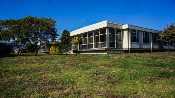 One of the hospital buildings