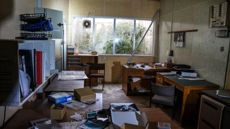 Offices, left the same as they day they were made redundant.