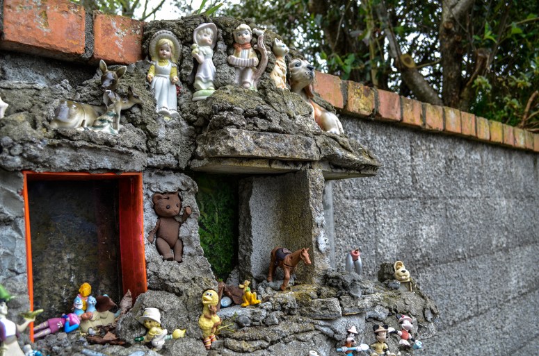 Abandoned miniature village