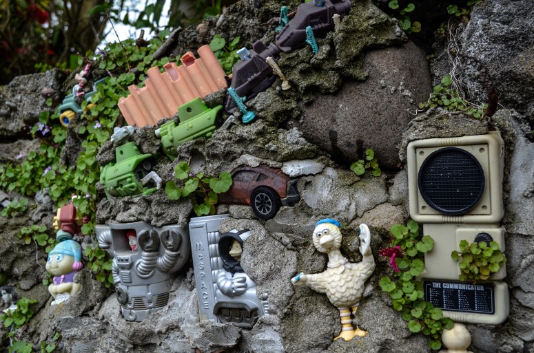 Abandoned miniature village