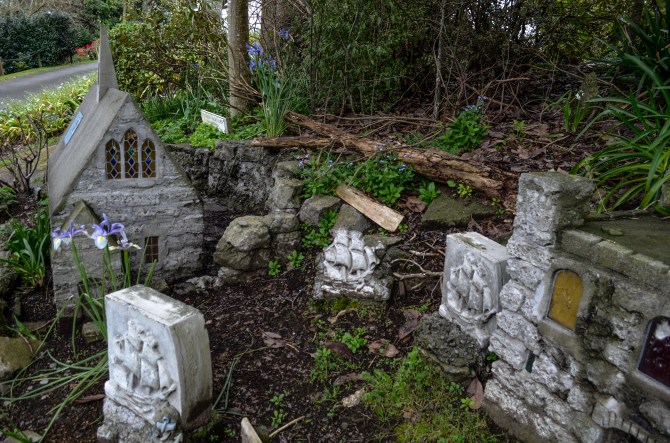 Abandoned miniature village